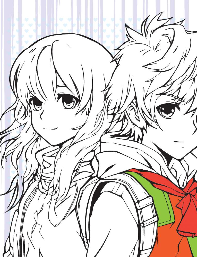 Dreamland Publications Colour Your Own Manga Book 3  With Free Manga Colouring Poster Age 4+