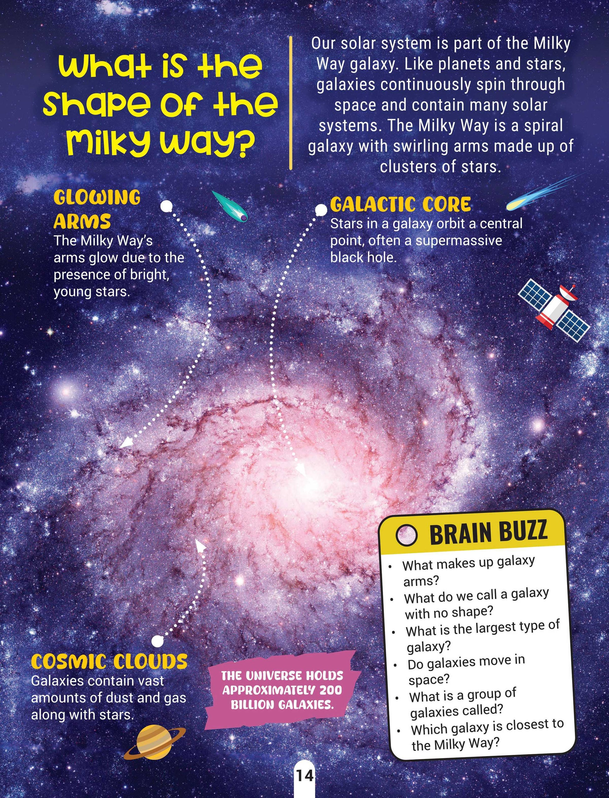 Dreamland Publications Factopedia Space Secrets: Fun and Mind-Blowing Facts About Space for Kids Ages 6–10