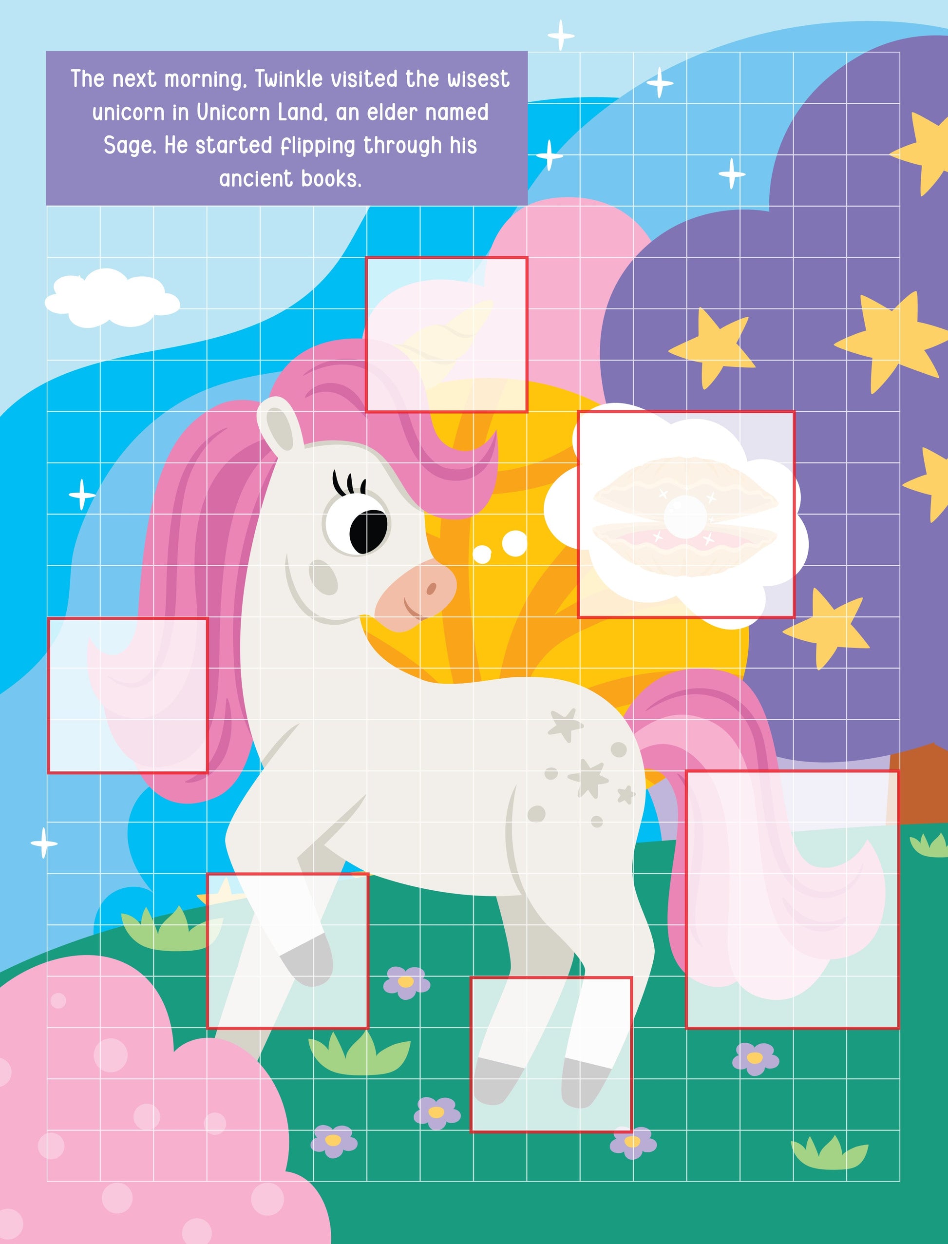 Dreamland Publications Pixel Sticker Activity Book: Twinkle's Dream – Over 1,400 Stickers for Kids Age 4+ | Magical Pixel Art Scenes, Sticker Puzzles