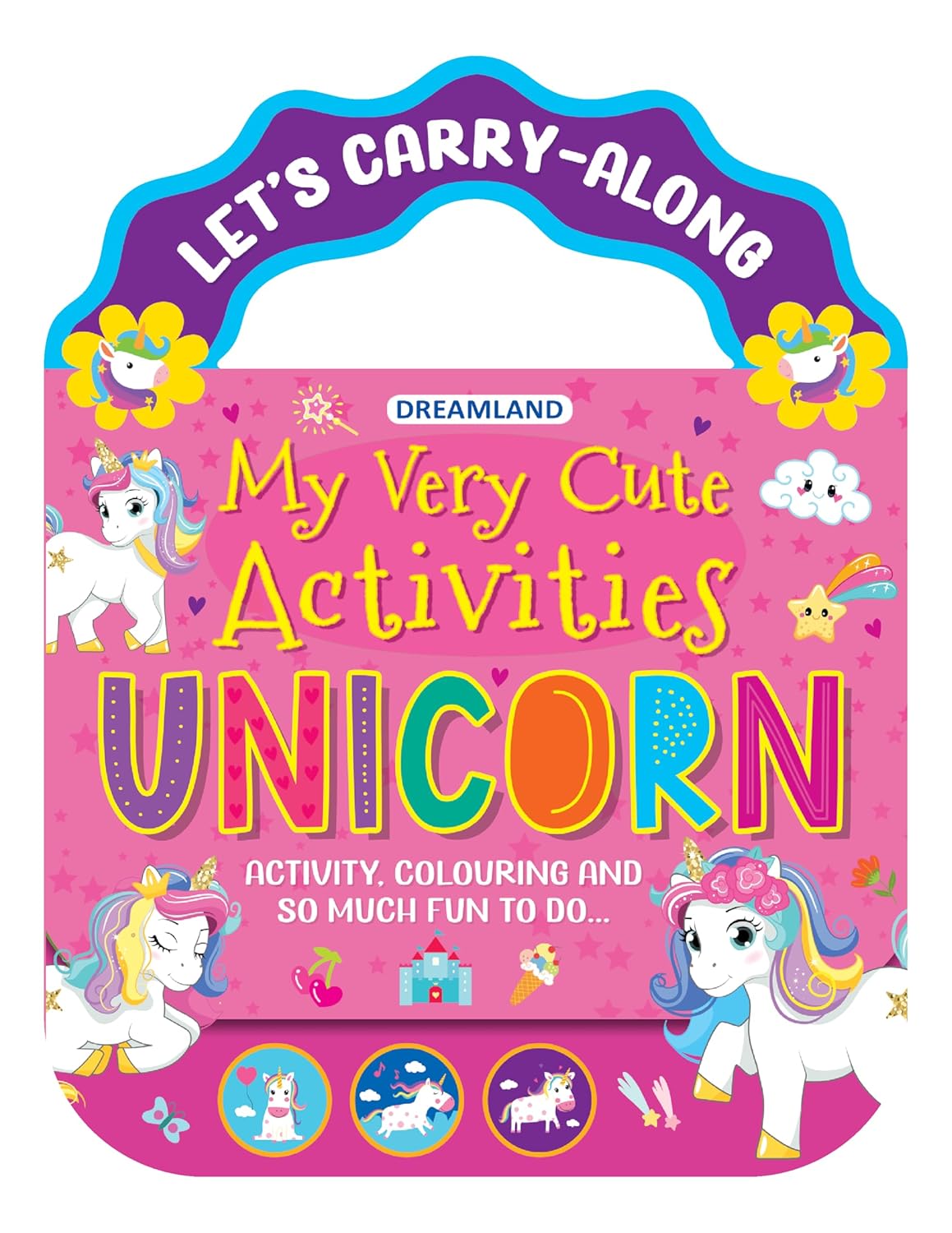 Dreamland Publications My Very Cute Activities & Colouring Books Pack for Kids Age 3-8 years - A Set of 4 Books
