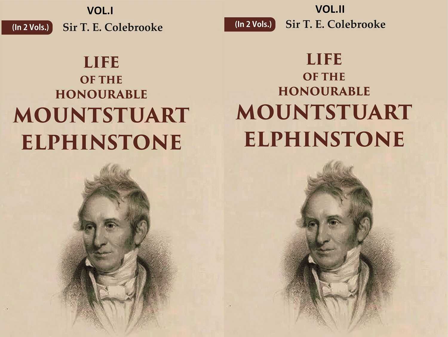 Life of the Honourable Mountstuart Elphinstone 2 Vols. Set - Gyan Books
