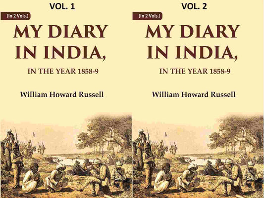 My diary in India: In the year 1858-9 2 Vols. Set - Gyan Books 