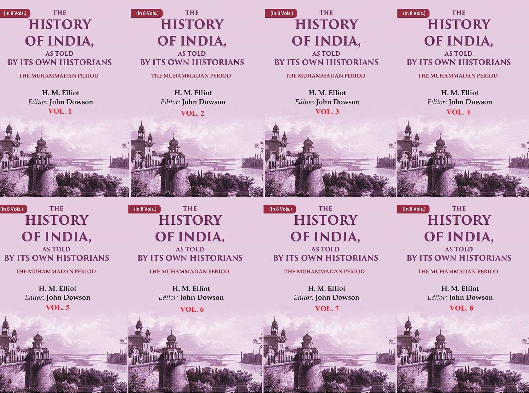 The History of India, as Told by its Own Historians: The Muhammadan Period 8 Vols. Set - Gyan Books  Grab2Buy Gyan Books Grab2Buy