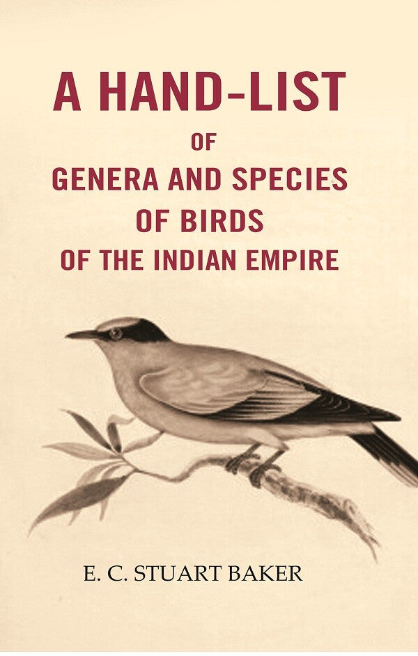 A Hand-List of Genera and Species of Birds of the Indian Empire - Gyan Books 