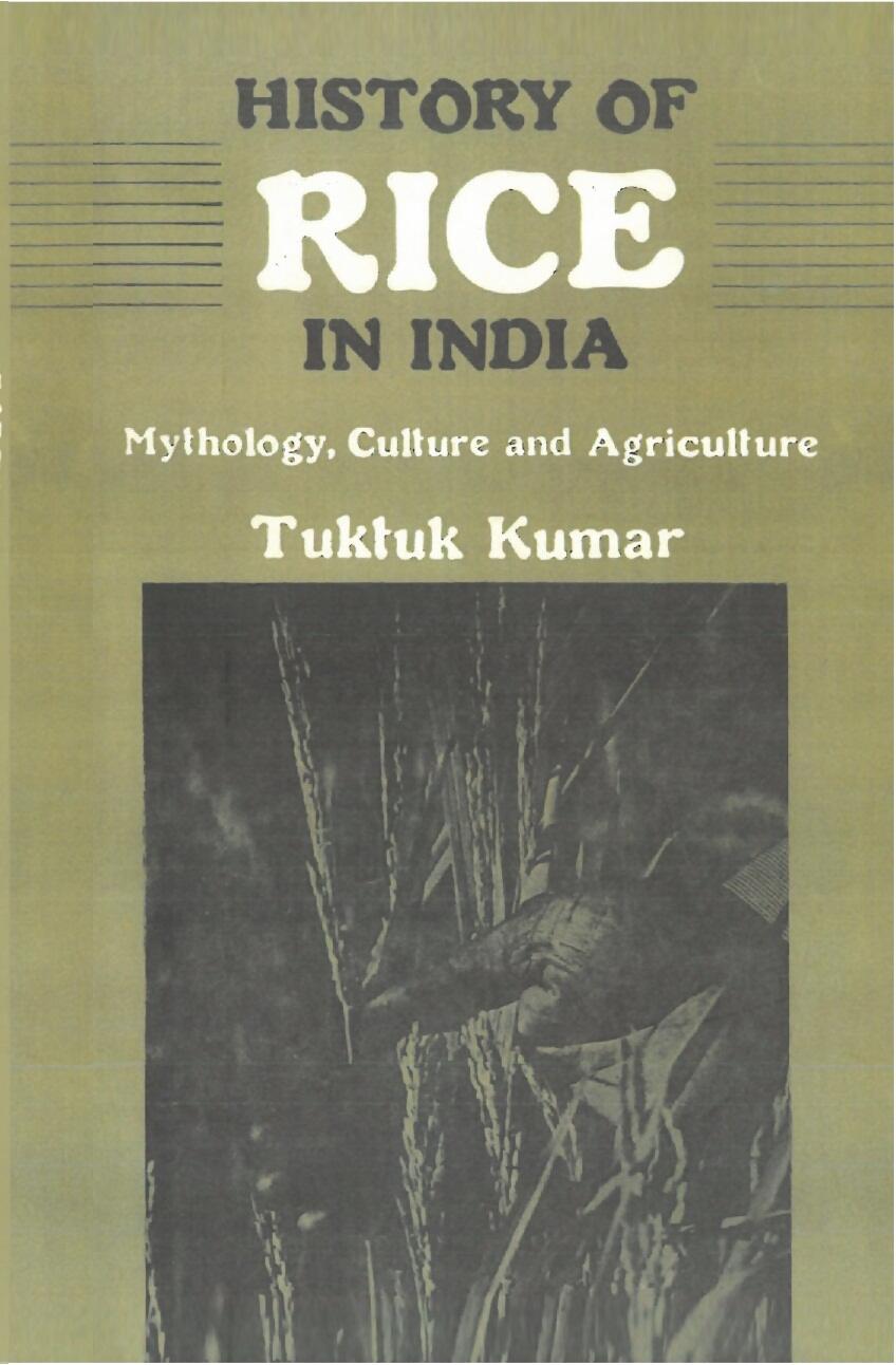History of Rice in India: Mythology, Culture and Agriculture - Gyan Books 