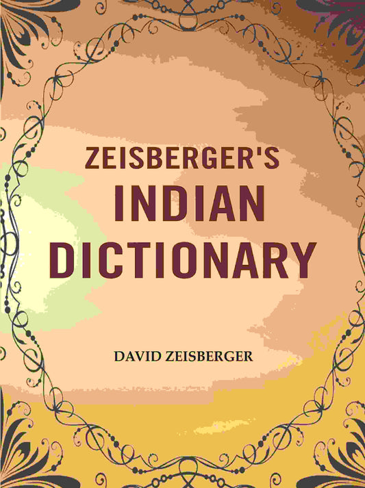 Zeisberger's Indian Dictionary - Gyan Books 