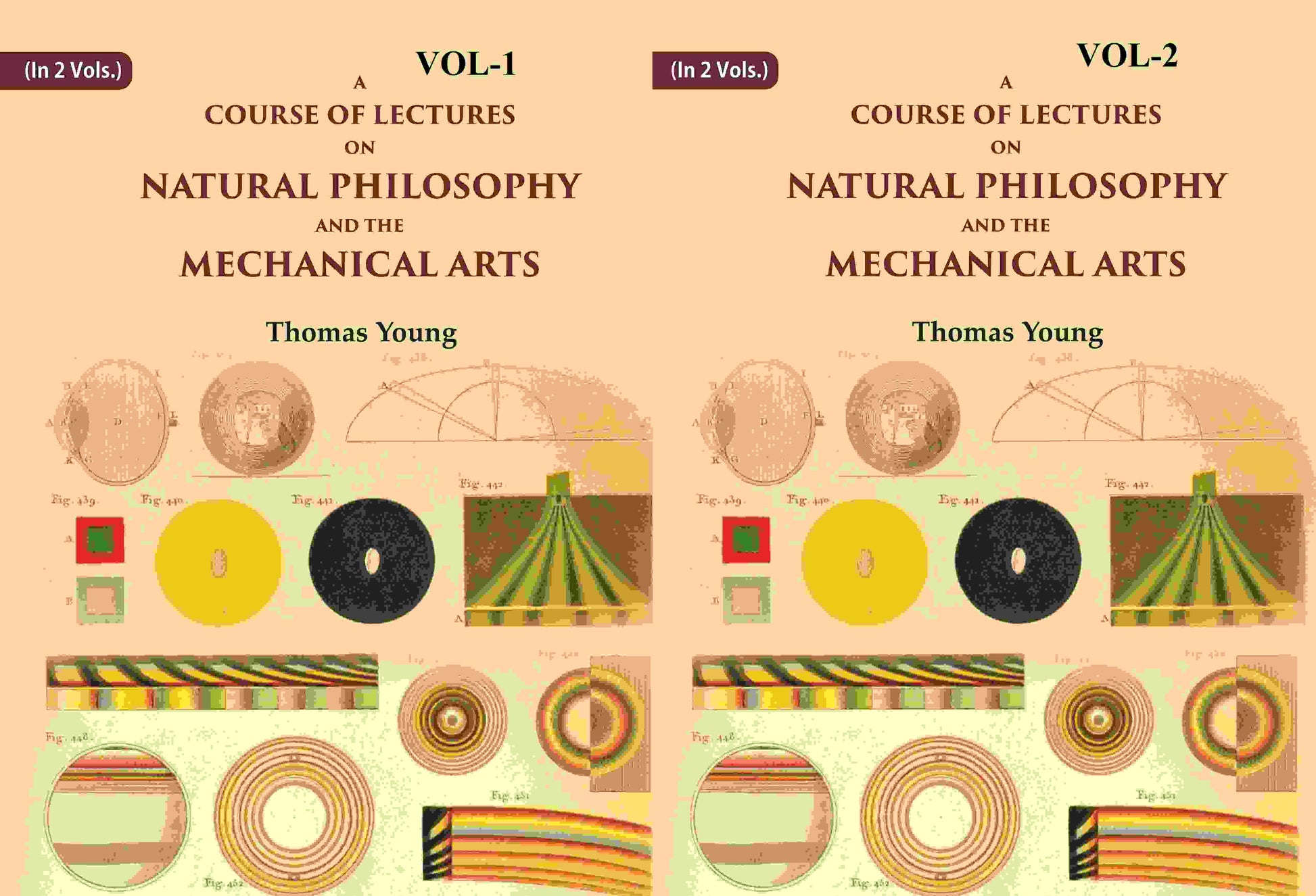 A Course of Lectures on Natural Philosophy and the Mechanical Arts 2 Vols. set - Gyan Books 