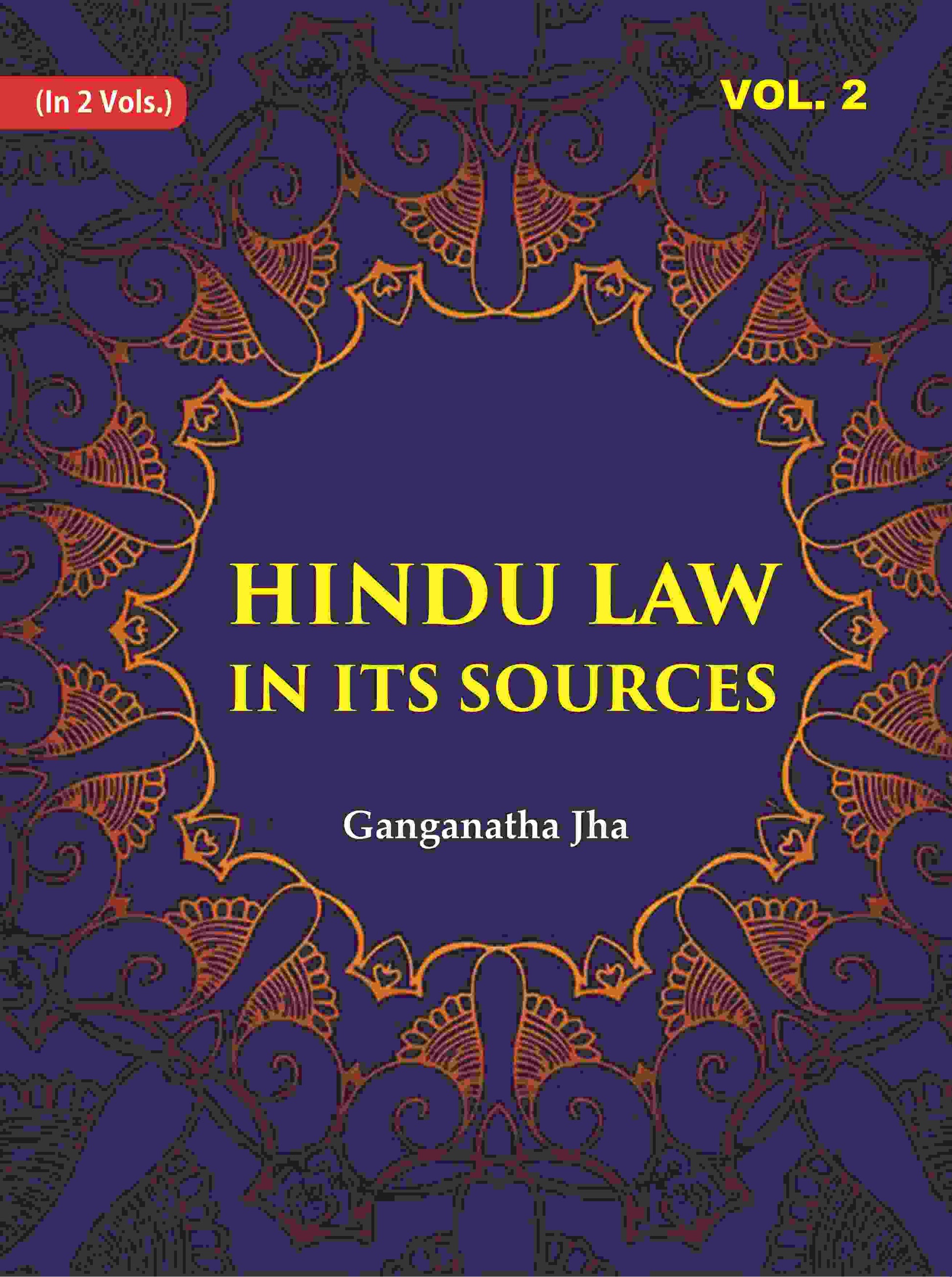 Hindu Law in its Sources 2nd - Gyan Books 