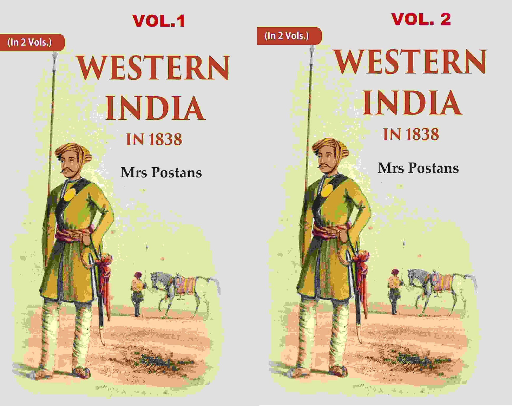 Western India in 1838 2 Vols. Set - Gyan Books 