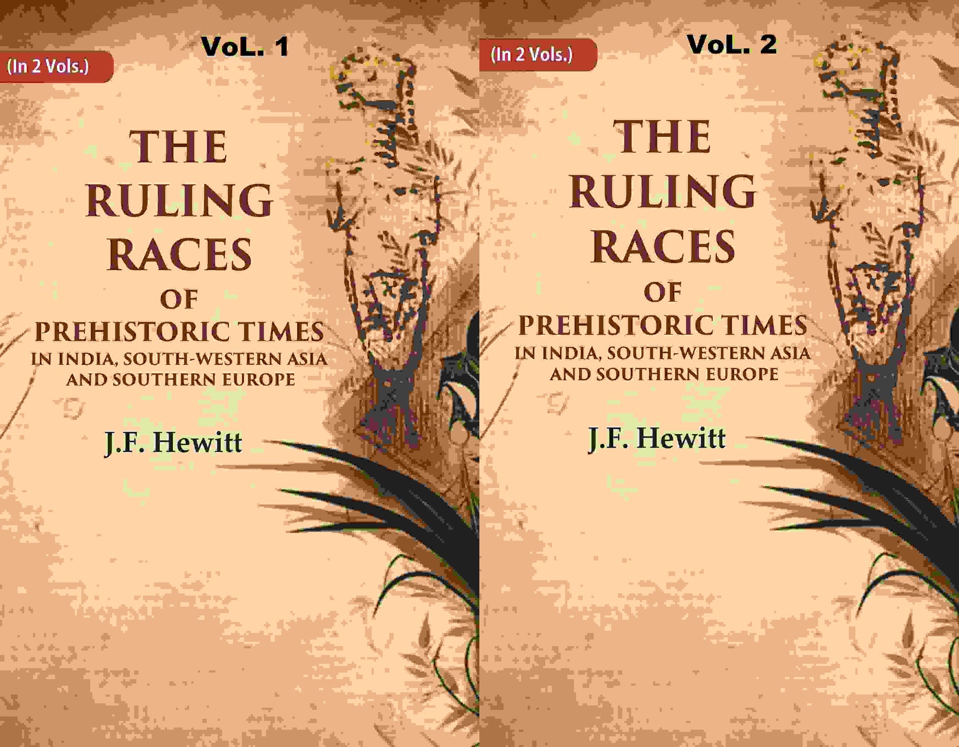 The Ruling Races of Prehistoric Times in India, South-Western Asia and Southern Europe 2 Vols. Set - Gyan Books 