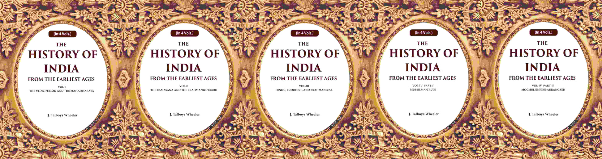 The History Of India From The Earliest Ages: -I The Vedic Period And The Maha Bharata, Vol-Ii The Vol - Gyan Books 