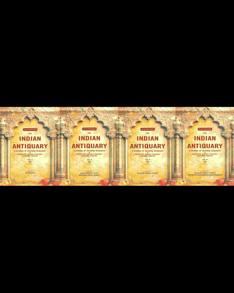 The Indian Antiquary a Journal of Oriental Research in Archeology, History, Literature, Languages, Folklore - Gyan Books  Grab2Buy Gyan Books Grab2Buy