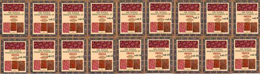 The Textile Manufacturers of India In Two Binding (Set) 1 To 9 Vol Or 10 to 18 vol - Gyan Books 