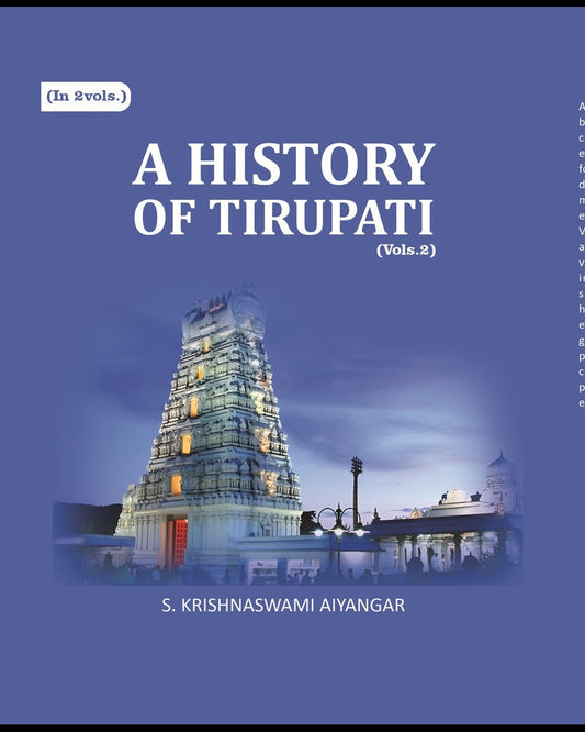 A History of Tirupati 2nd - Gyan Books 