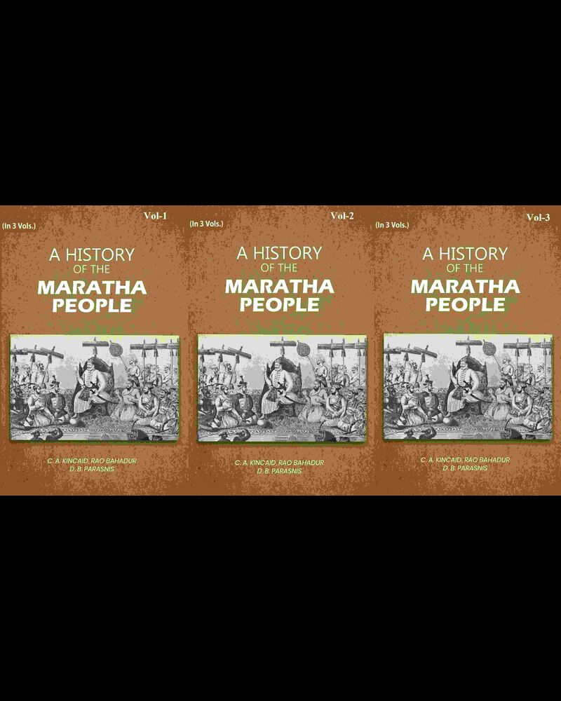 A History of the Maratha People 3 Vols. Set - Gyan Books 