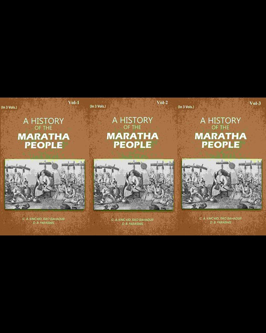 A History of the Maratha People 3 Vols. Set - Gyan Books 