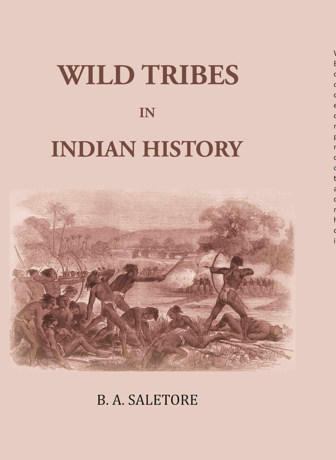 Wild Tribes In Indian History - Gyan Books 