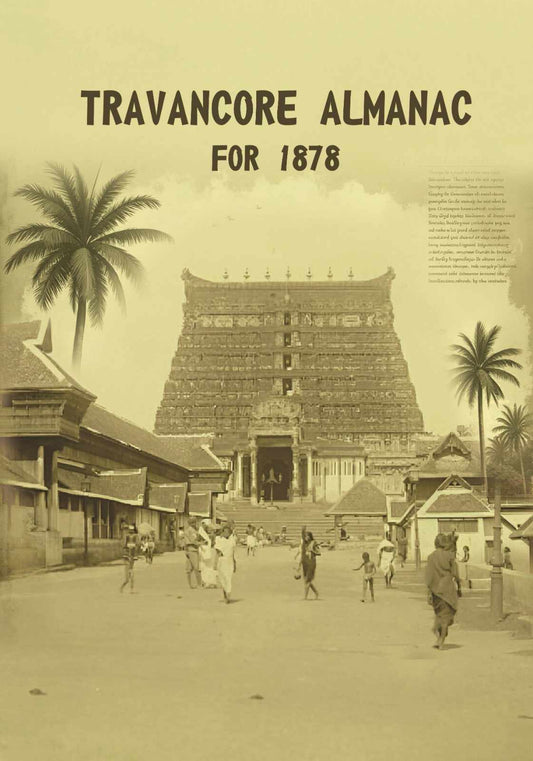 Travancore Almanac For 1878 - Gyan Books  Grab2Buy Gyan Books Grab2Buy