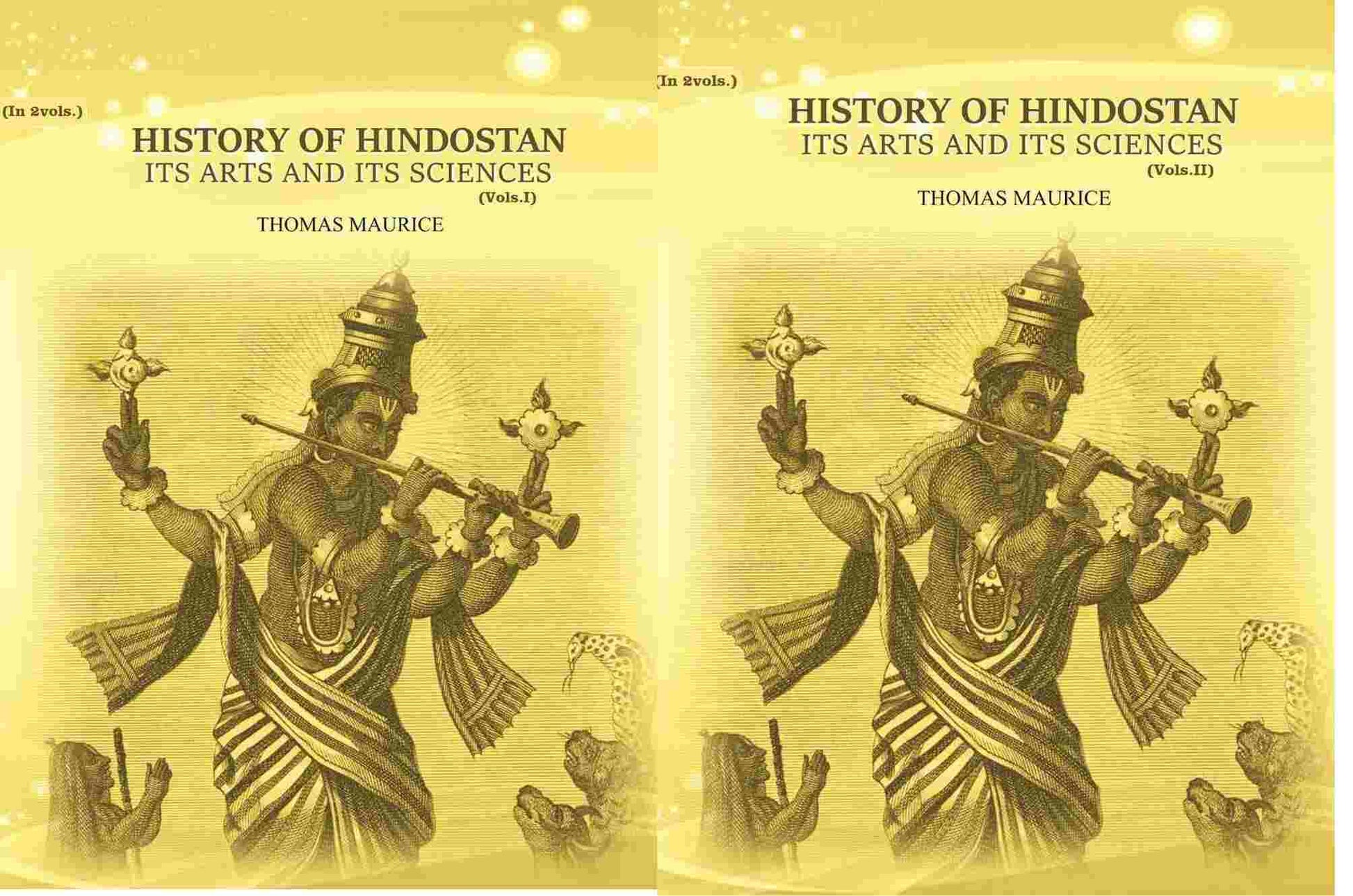 History of Hindostan: its Arts and its sciences. (2 Vols. Set) - Gyan Books