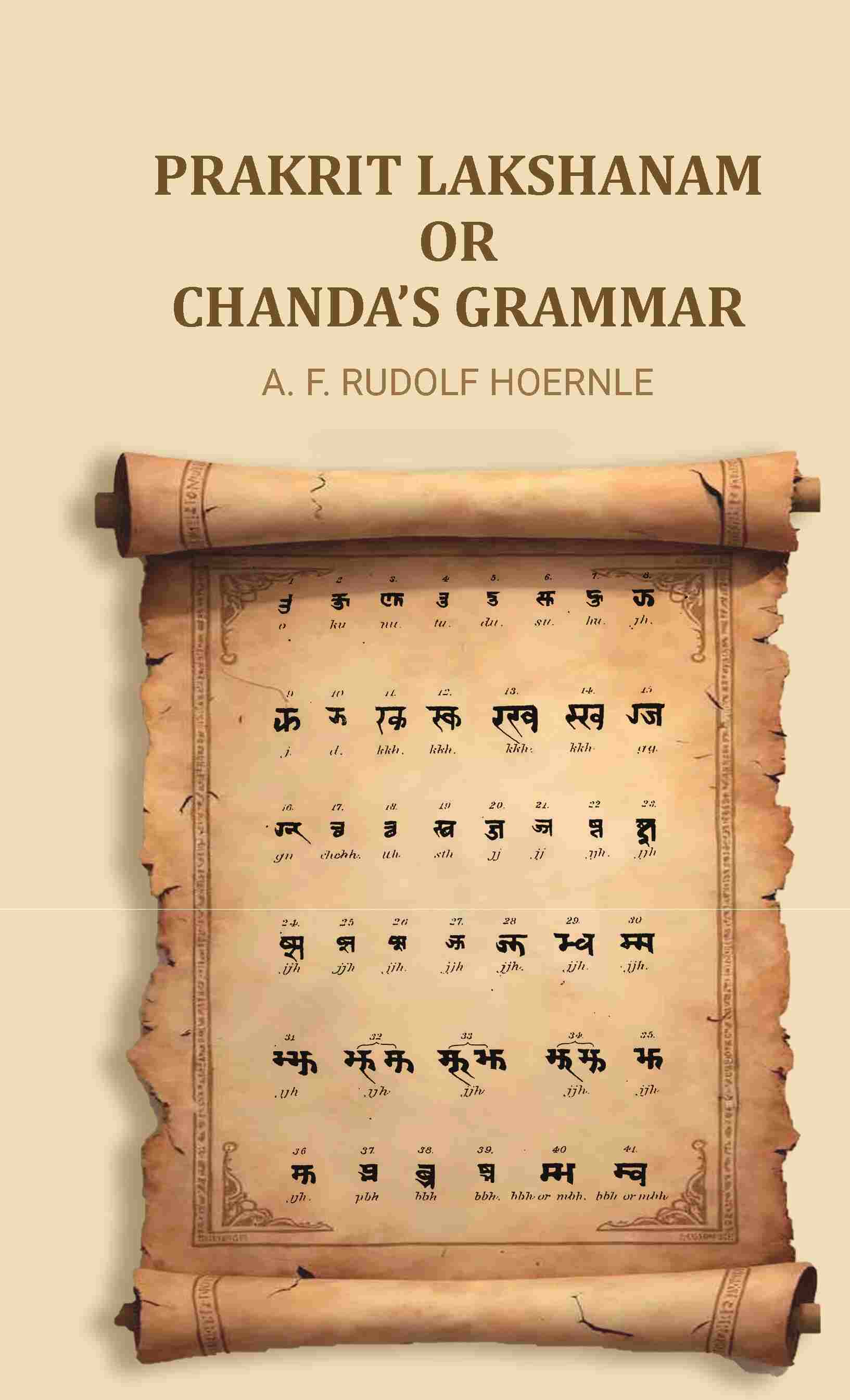 Prakrit Lakshanam Or Chanda’s Grammar - Gyan Books