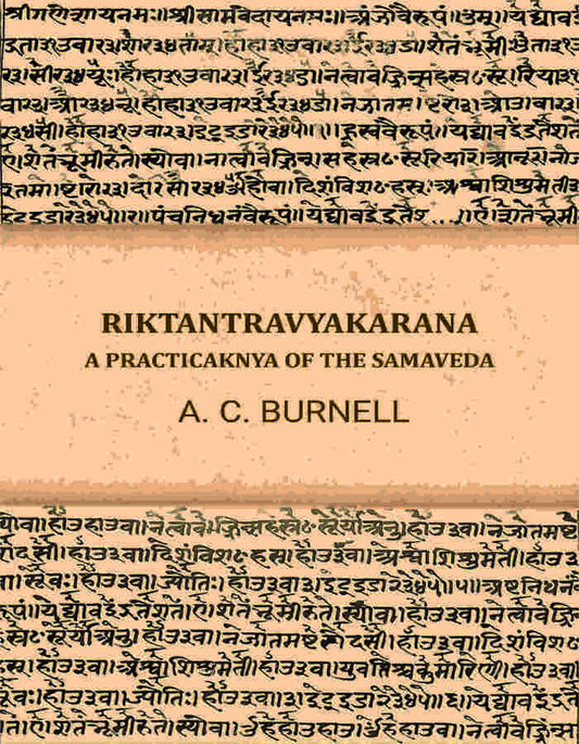Riktantravyakarana: A practicaknya of the Samaveda - Gyan Books