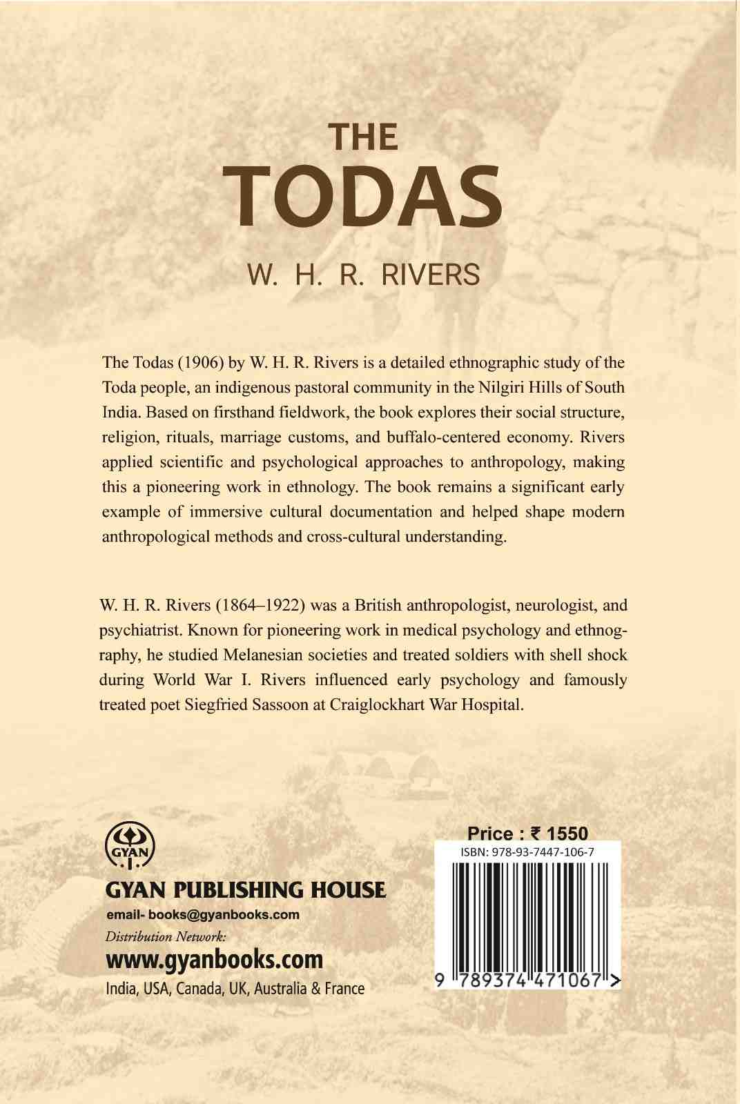The Todas - Gyan Books  Grab2Buy Gyan Books Grab2Buy