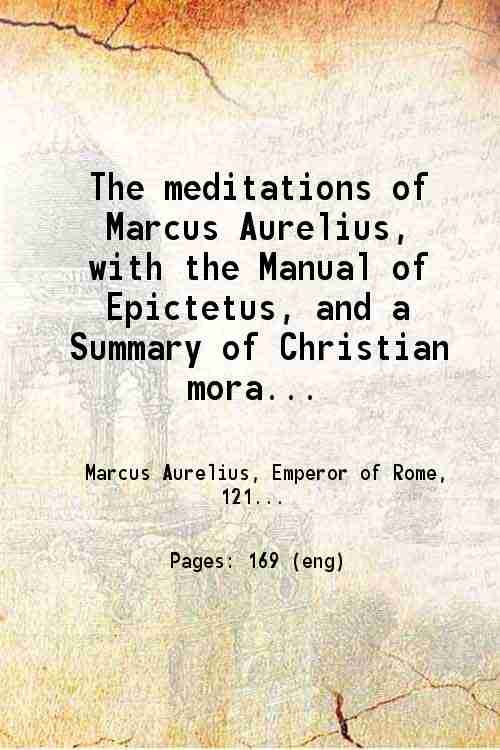 The meditations of Marcus Aurelius Antoninus - Gyan Books  Grab2Buy Gyan Books Grab2Buy