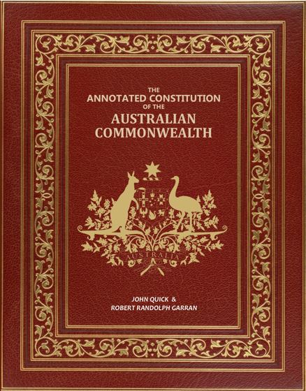 The Annotated Constitution Of The Australian Commonwealth - Gyan Books  Grab2Buy Gyan Books Grab2Buy