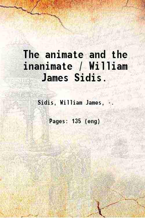The Animate And The Inanimate - Gyan Books  Grab2Buy Gyan Books Grab2Buy
