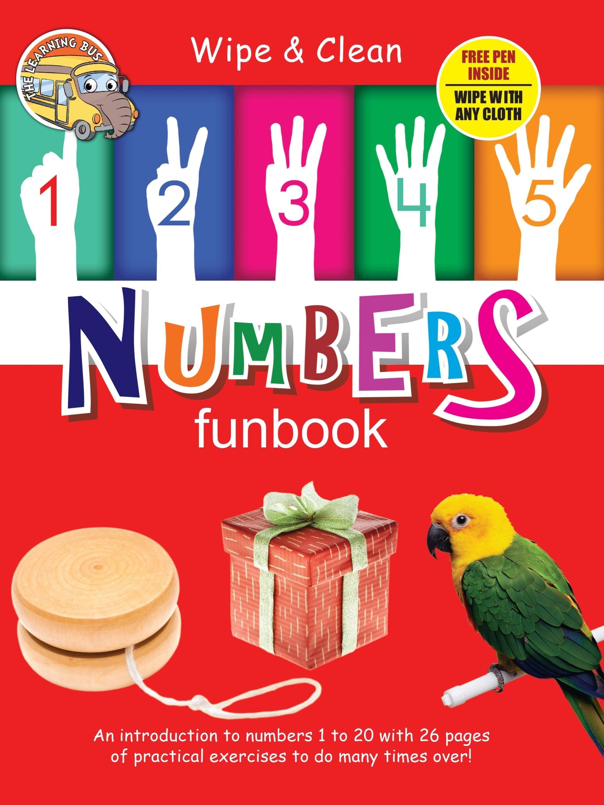 Wipe & Clean Numbers Funbook - Om Books  Grab2Buy Om Books Grab2Buy