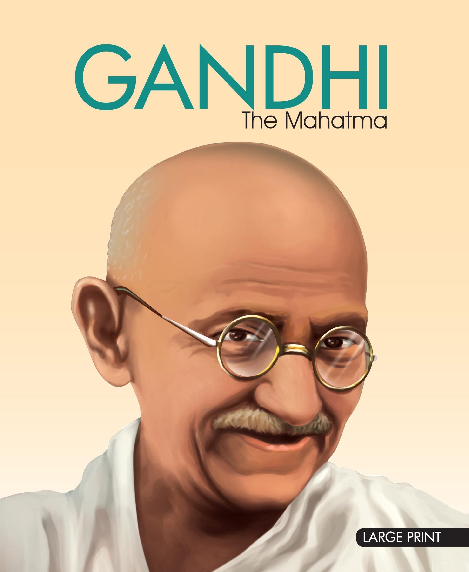 Gandhi : Large Print - Om Books 