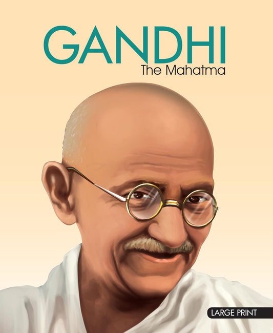 Gandhi : Large Print - Om Books 