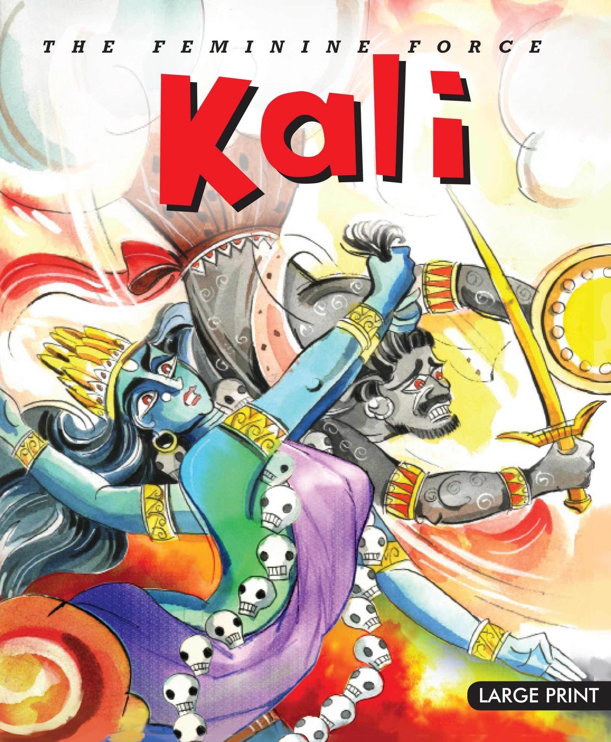 The Feminine Force Kali : Large Print - Om Books  Grab2Buy Om Books Grab2Buy