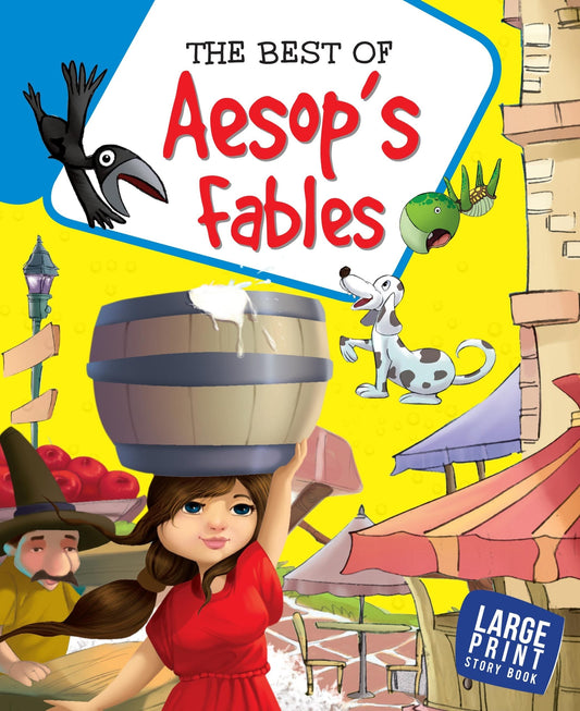 The Best of Aesops Fables : Large Print (Binder) - Om Books 