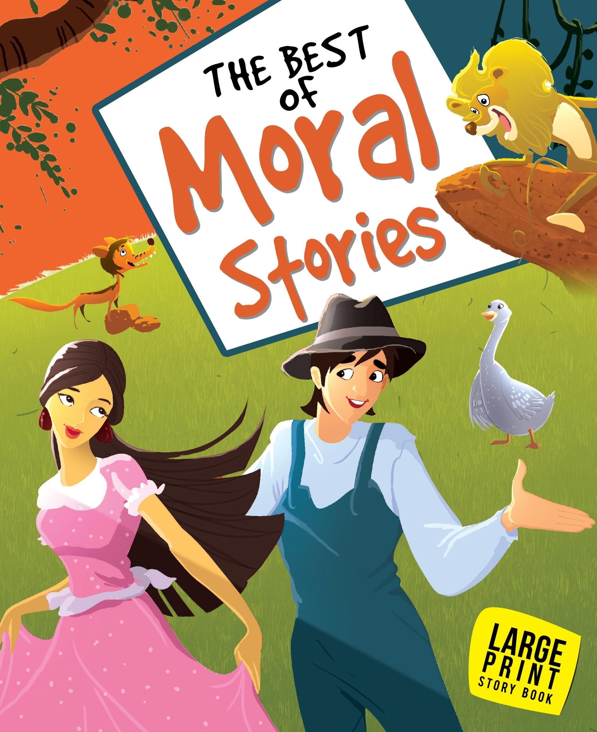 The Best of Moral Stories : Large Print (Binder) - Om Books 