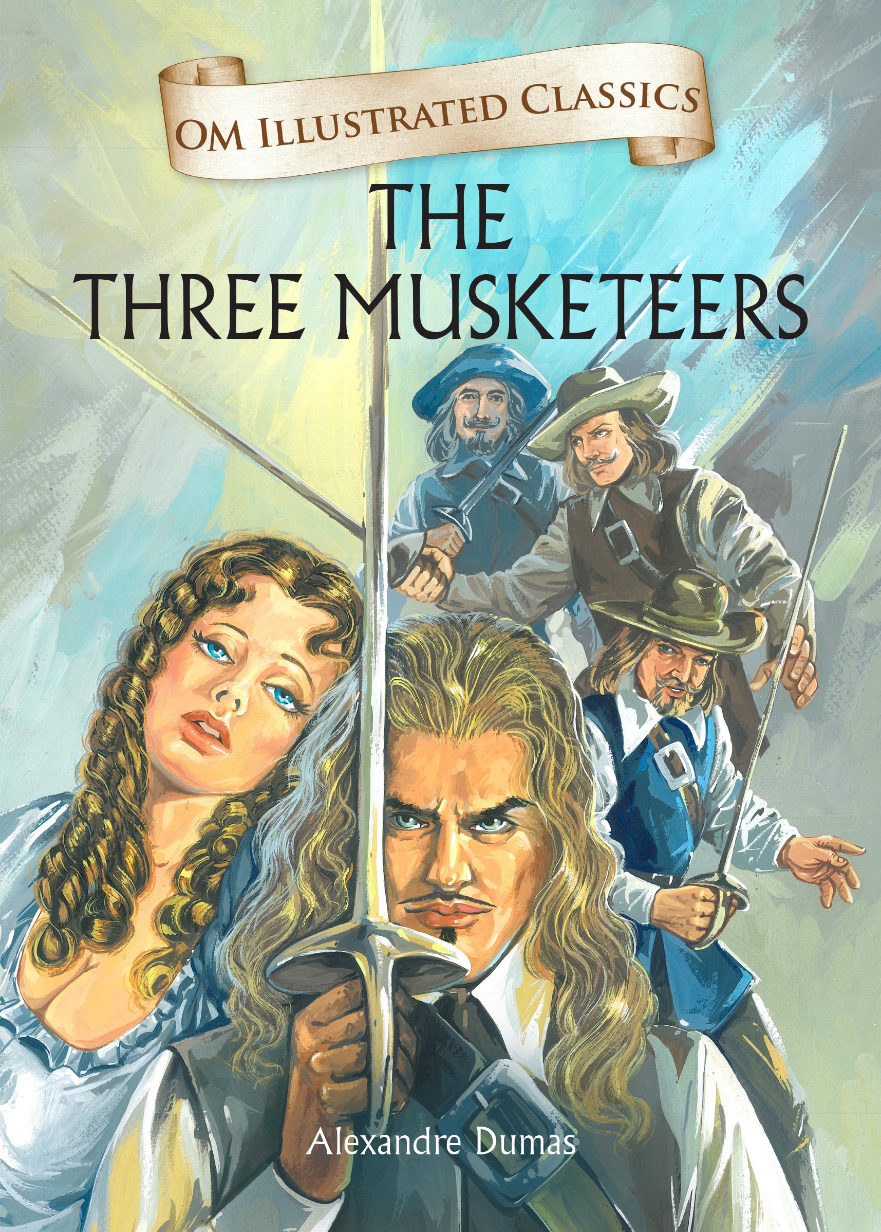 The Three Musketeers : Om Illustrated Classics - Om Books  Grab2Buy Om Books Grab2Buy