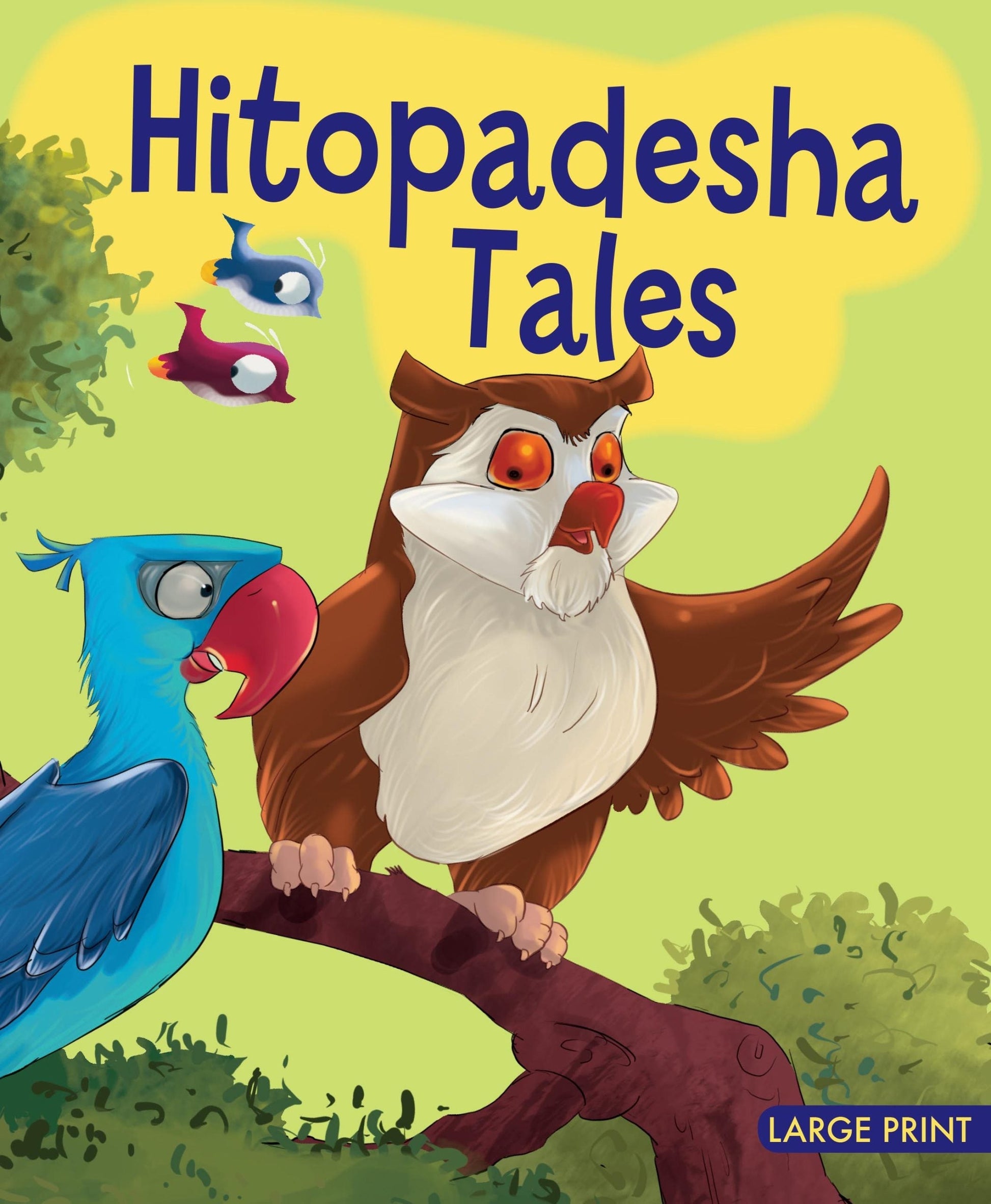 Hitopadesha Tales : Large Print - Om Books 