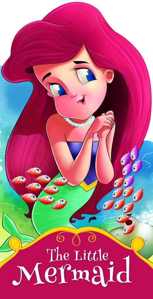 The Little Mermaid : Cutout Story Book - Om Books 