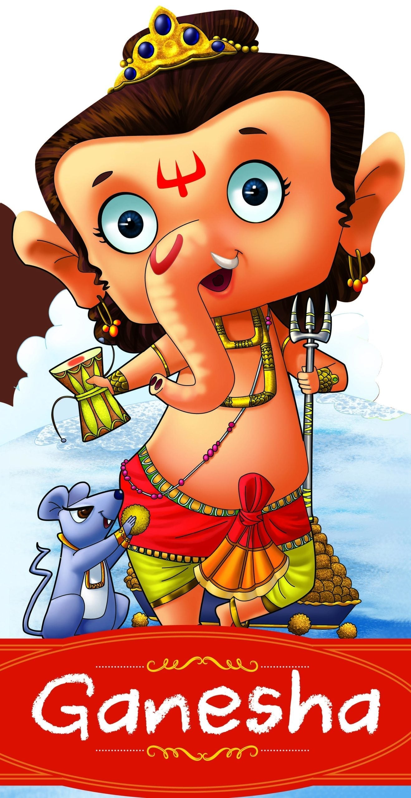Ganesha : Cutout Story Book - Om Books 