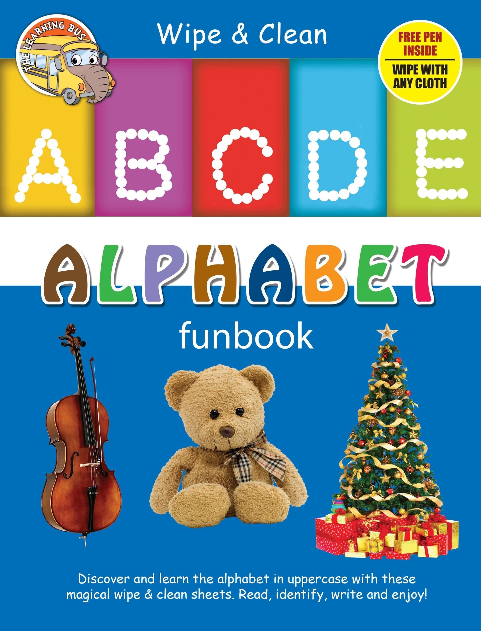Wipe & Clean ALPHABET Funbook - Om Books  Grab2Buy Om Books Grab2Buy