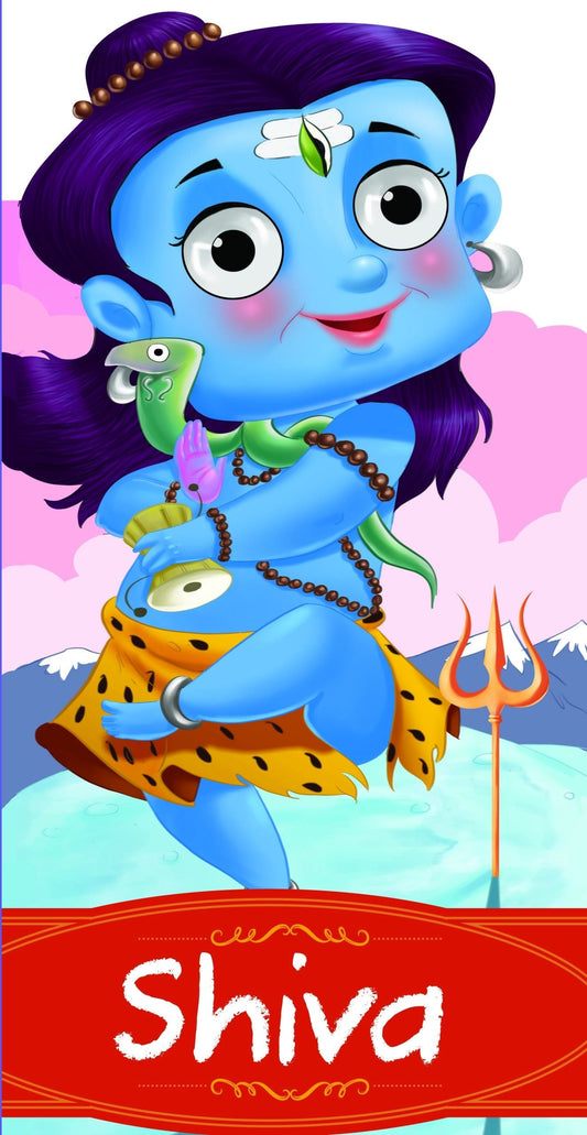 Shiva : Cutout Story Book - Om Books 
