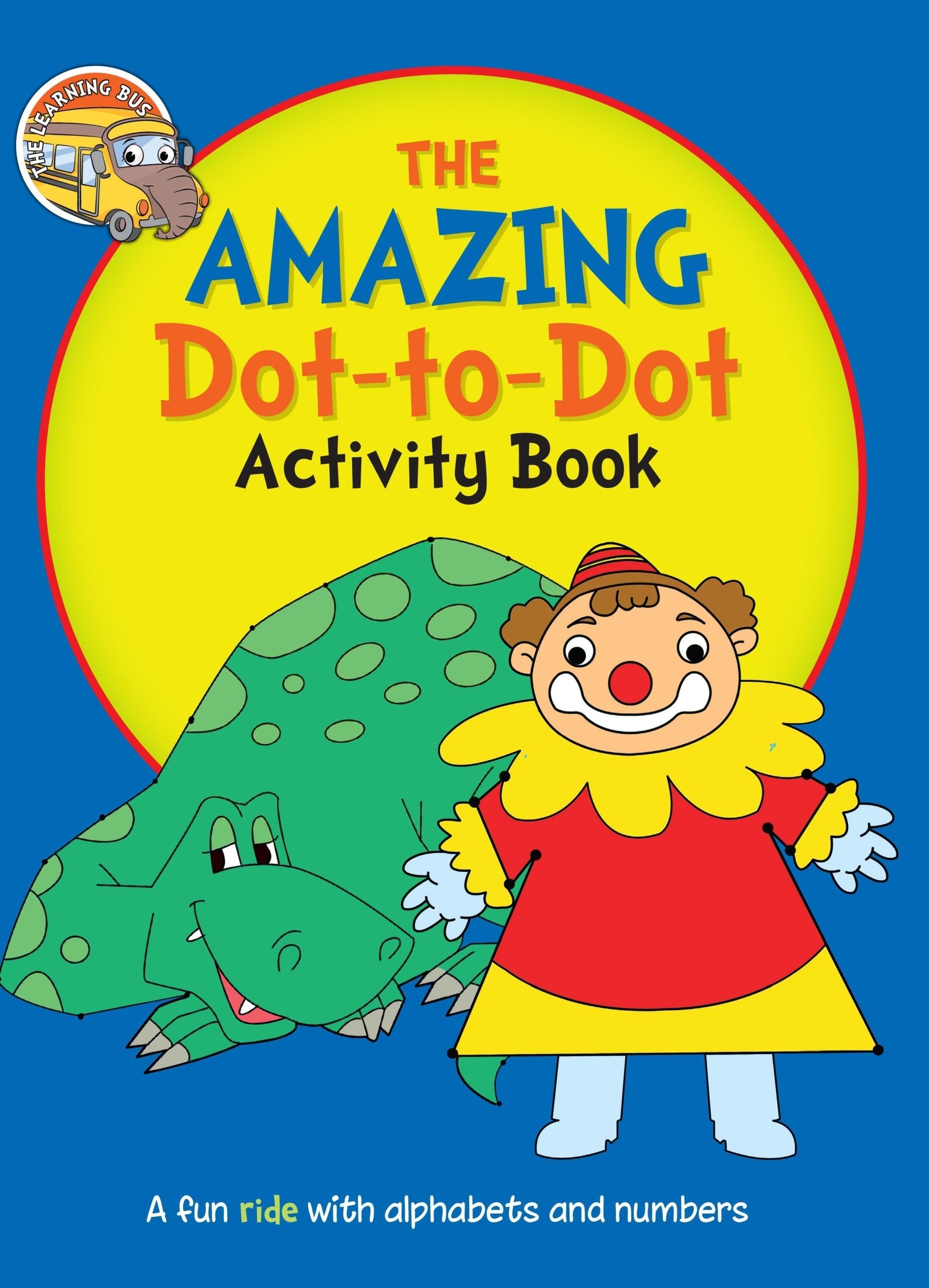 Dot-to-Dot Activity Book: Letters of the Alphabet - Om Books 