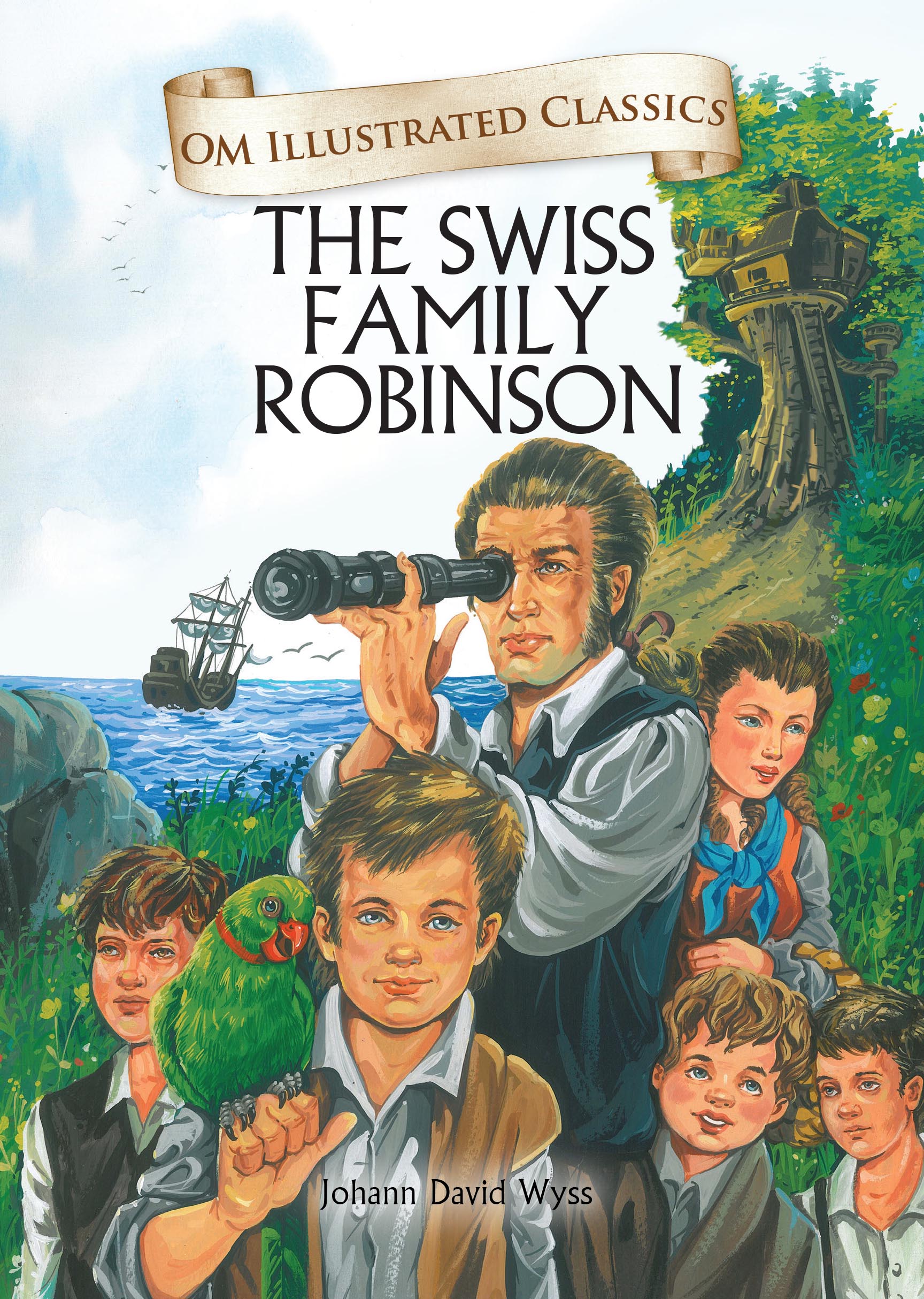 The Swiss Family Robinson : Om Illustrated Classics - Om Books  Grab2Buy Om Books Grab2Buy