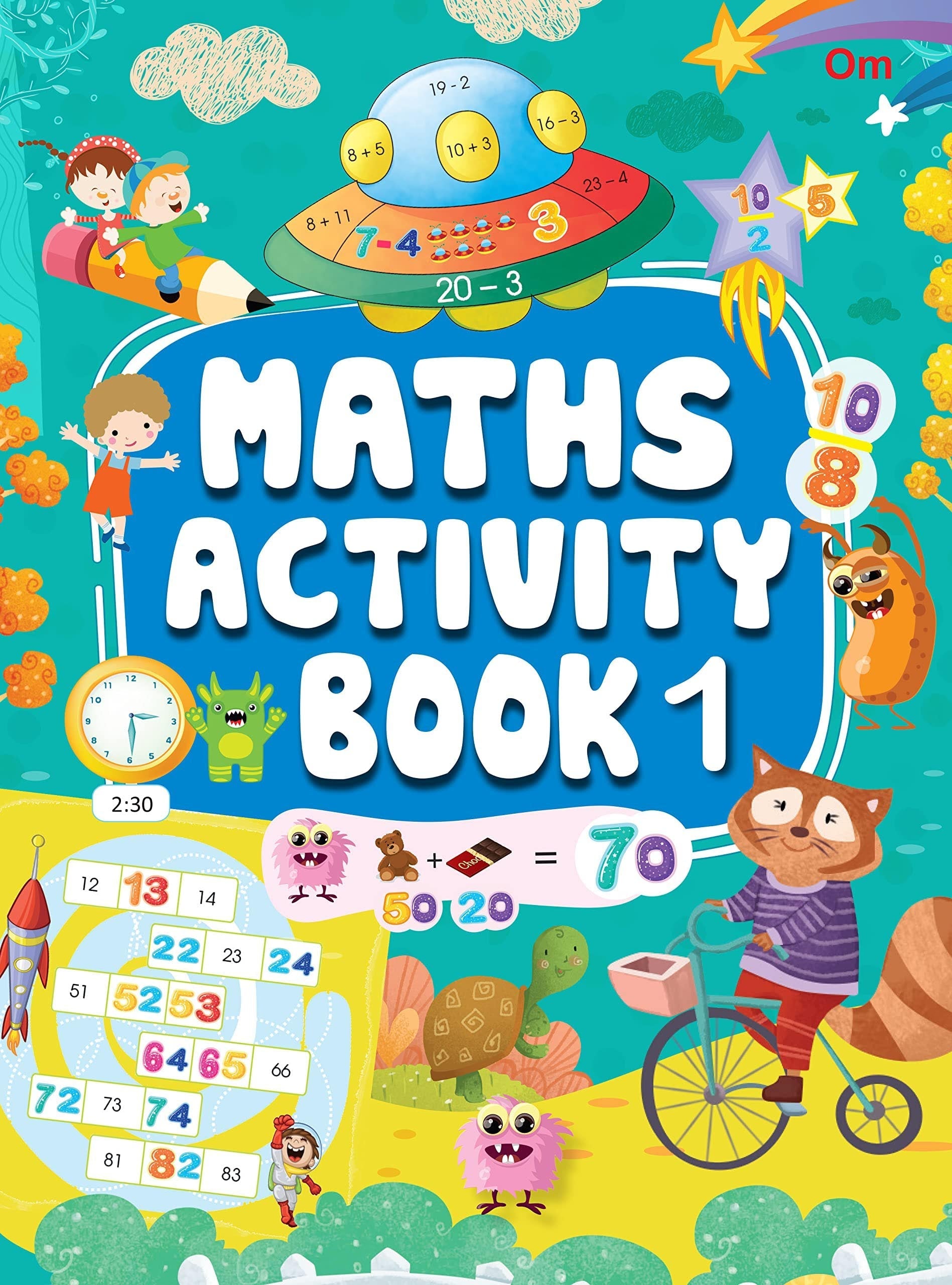 Maths Activity Book 1 - Om Books 