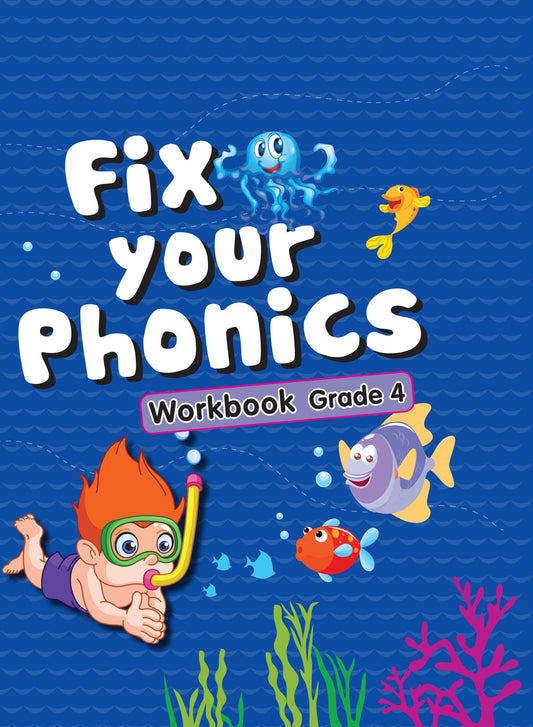 Phonics Activity Workbook 4 - Om Books