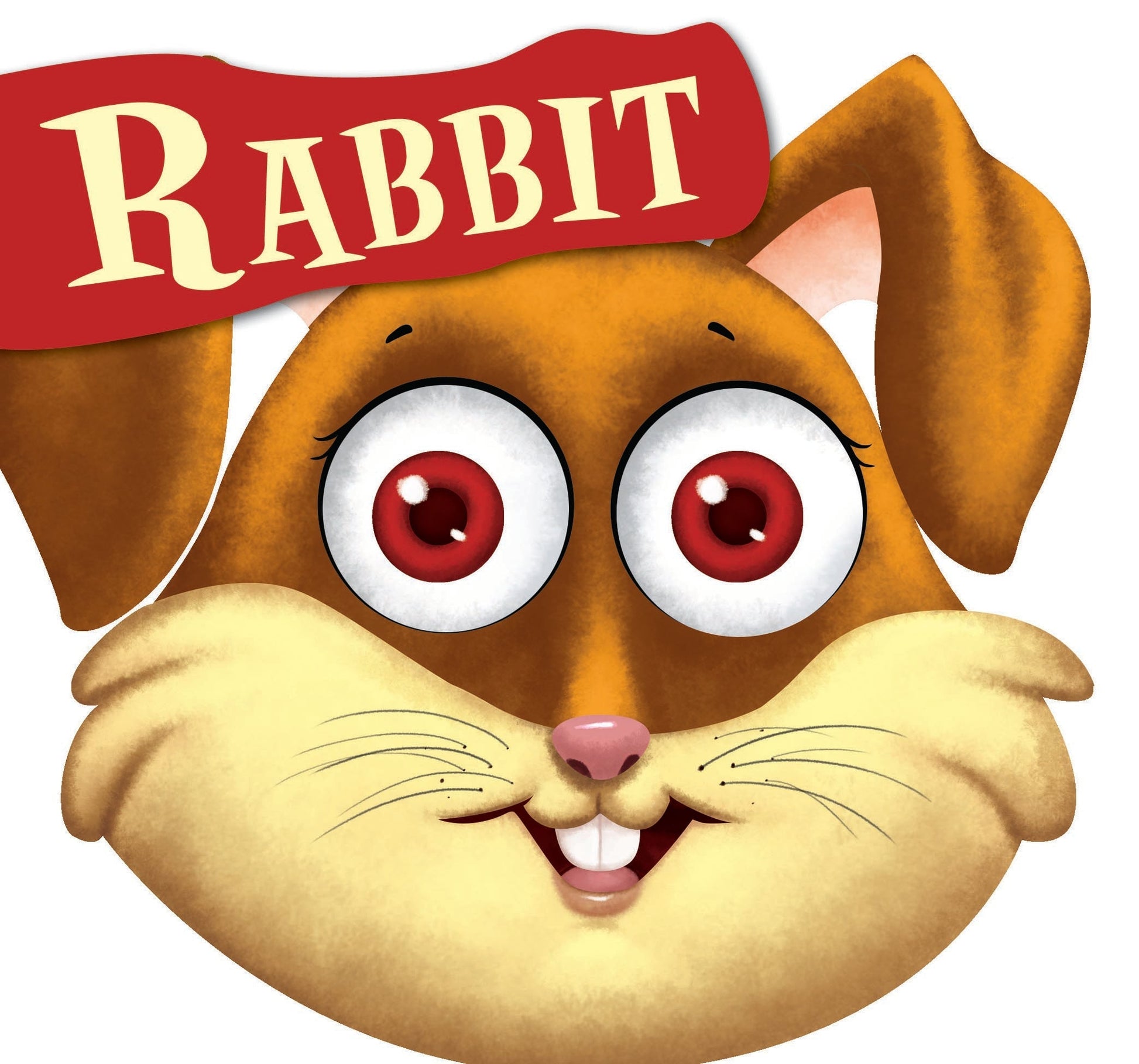 Rabbit : Cutout Board Book - Om Books 