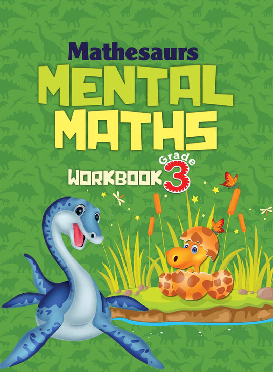 Mathesaurs Mental Math Workbook Grade-3 - Om Books