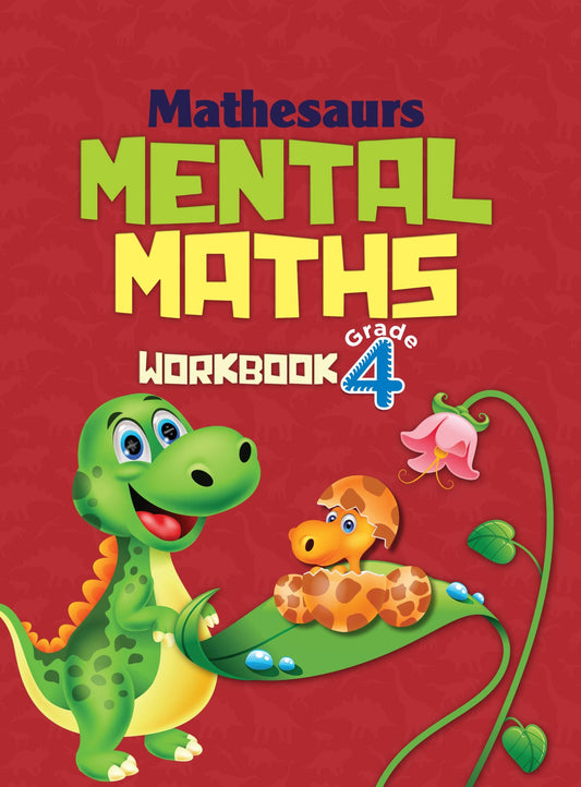 Mathesaurs Mental Math Workbook Grade-4 - Om Books