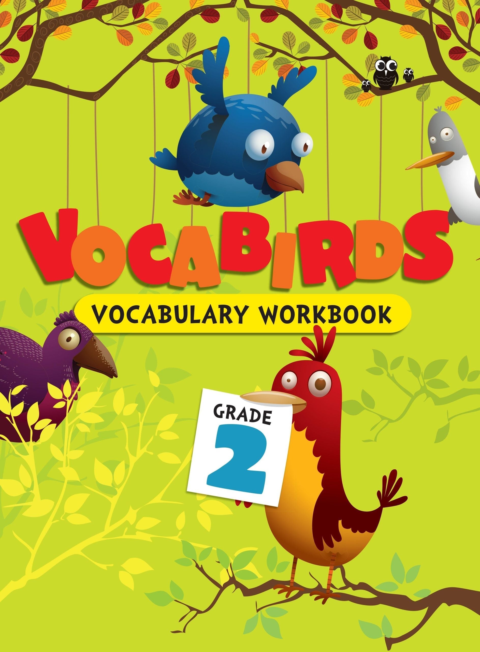Vocabirds Vocabulary Workbook Grade-2 - Om Books 