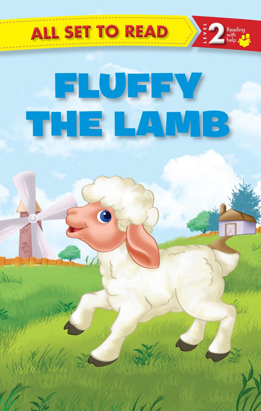 All set to Read Readers Level 2 Fluffy the Lamb - Om Books